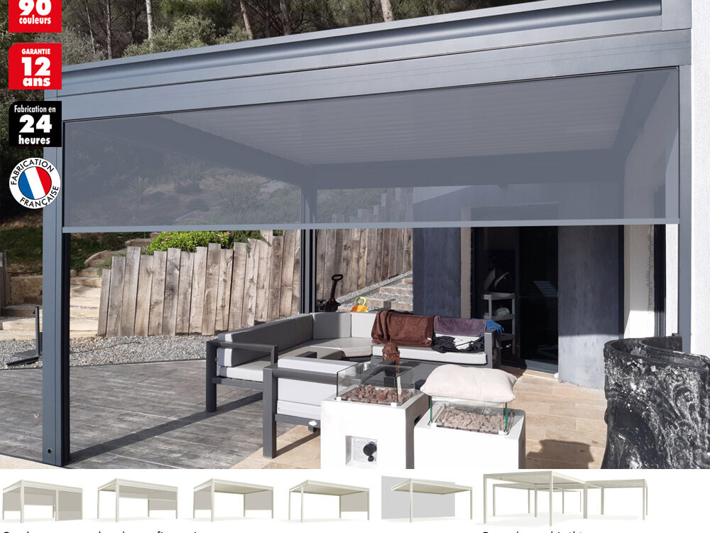 ARMAFEN2024_51 1000X750 | Armafen Quels accessoires ajouter à une pergola fixe pour prolonger son utilisation en hiver ? Saint-Louis