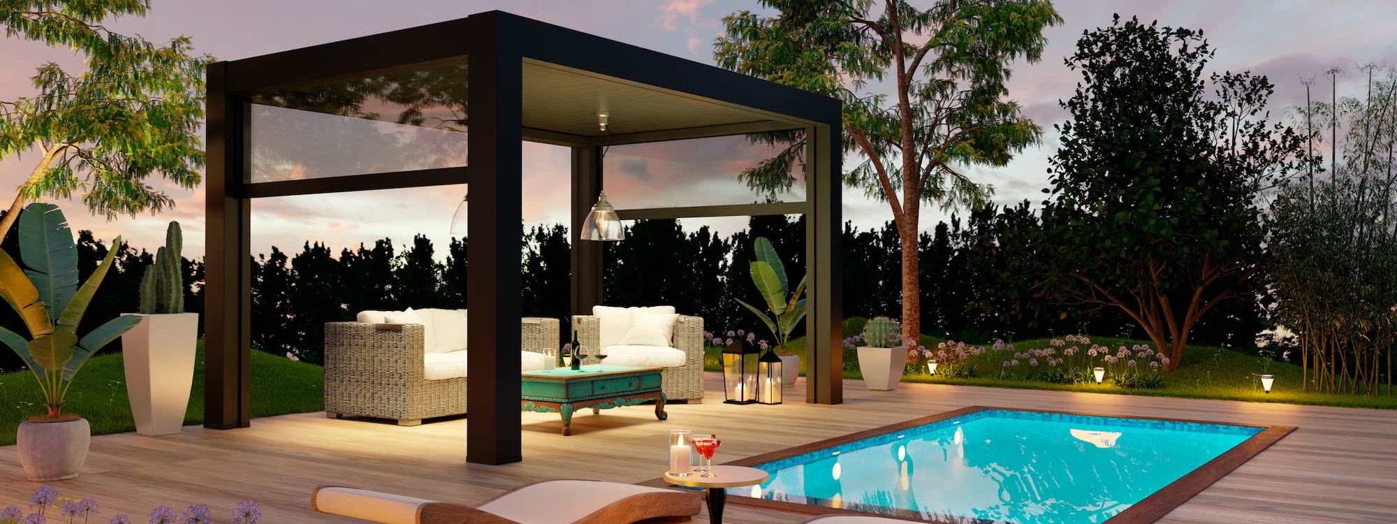 Comment bien dimensionner sa pergola bioclimatique pour tirer le meilleur de son ext&eacute;rieur ? Saint-Louis